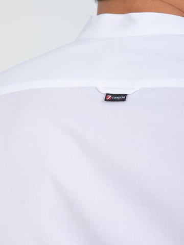 Slim fit Camicia business di 7Camicie in bianco