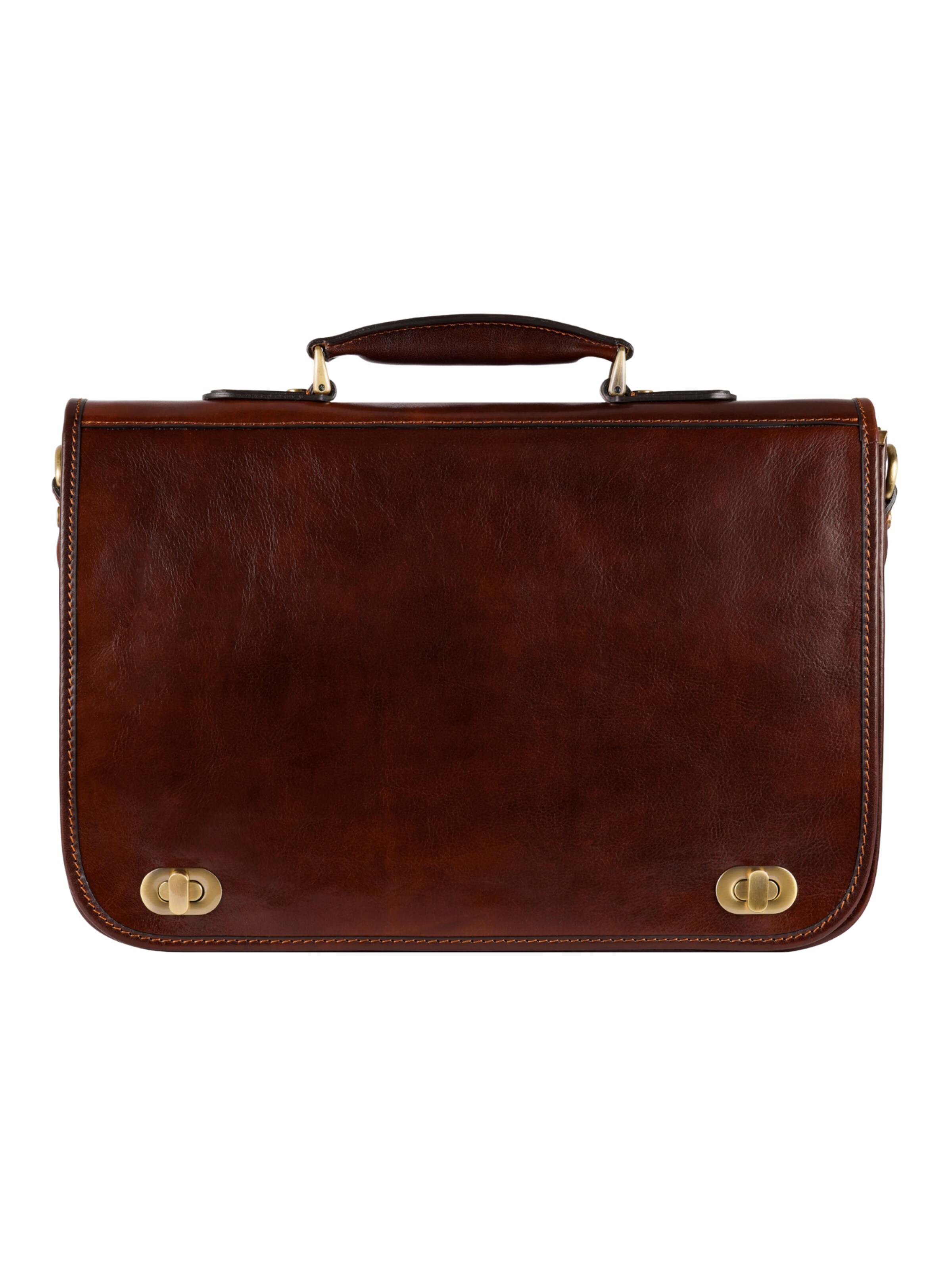 Time Resistance Briefcase 'Illusions' in Brown