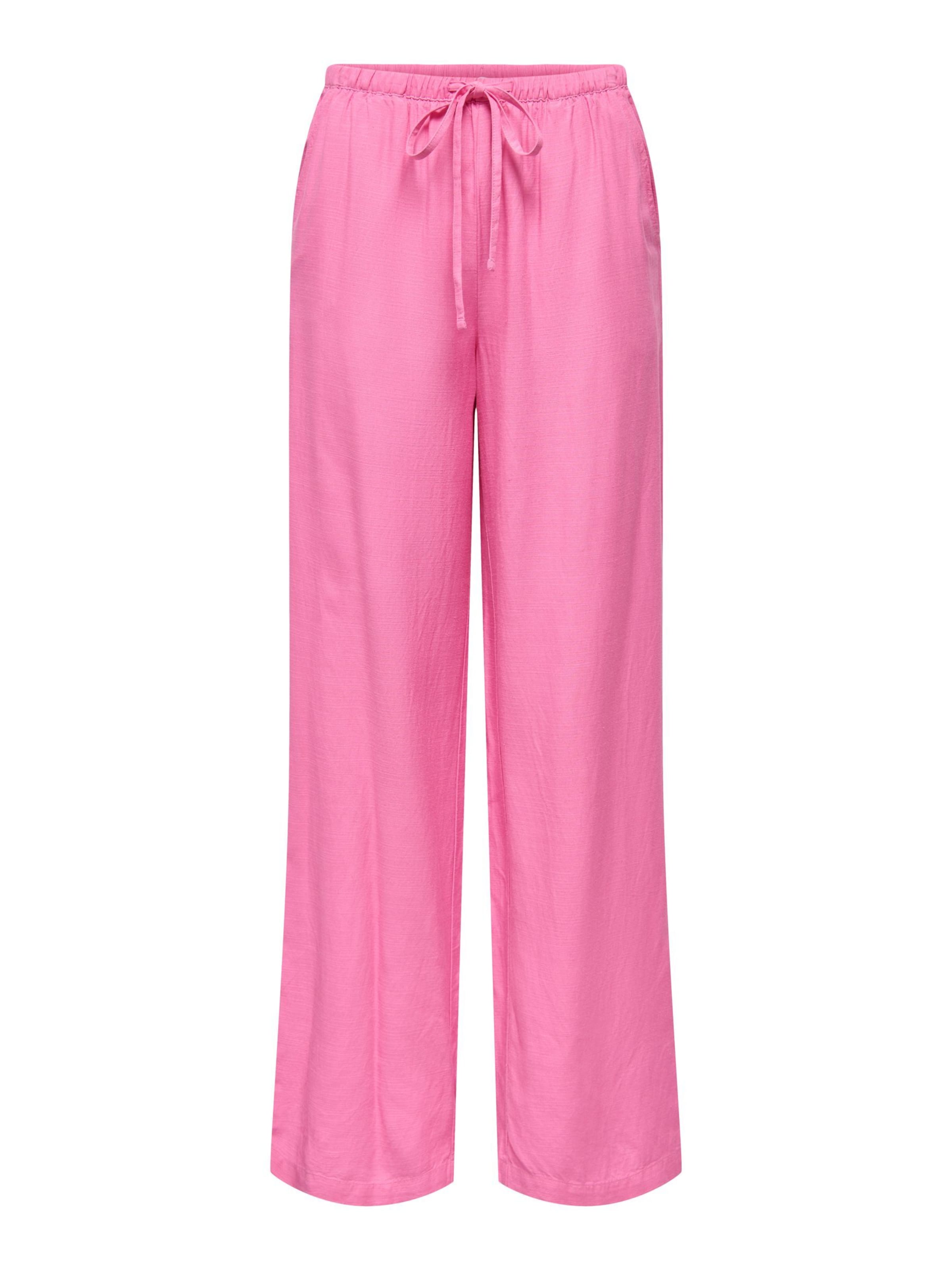 JDY Pants 'JDYCAYA' in Pink: front
