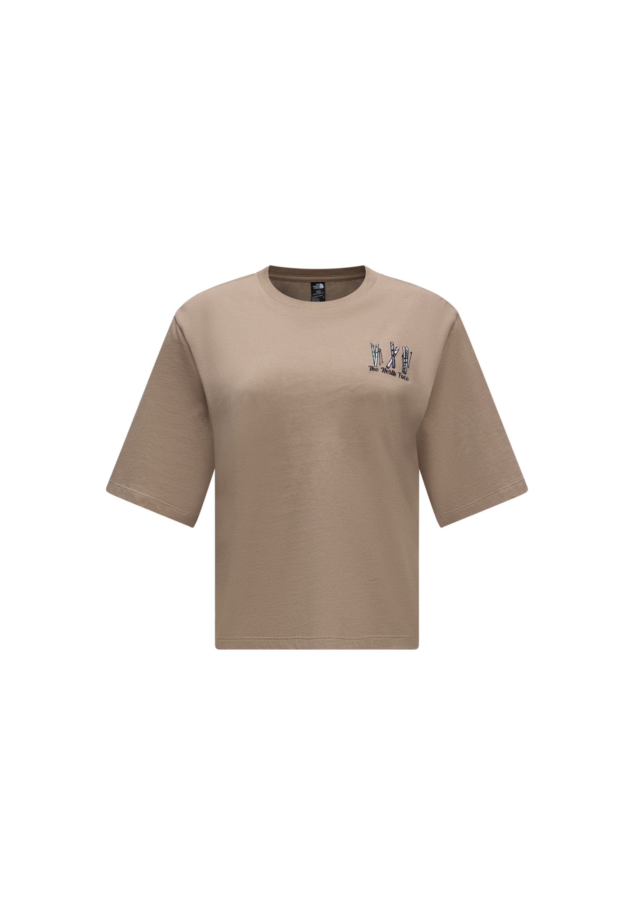 Tricou de la THE NORTH FACE pe bej: față