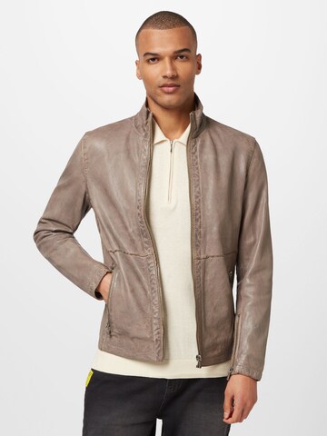 FREAKY NATION Between-Season Jacket 'Taro' in Grey: front