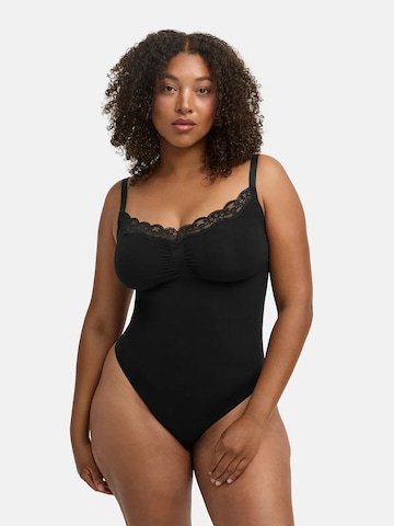 cfab (formerly creamy fabrics) - Body moldeador en negro: frente
