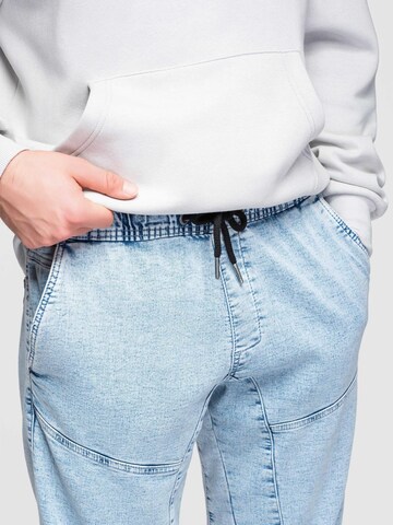 Ombre Regular Broek in Blauw