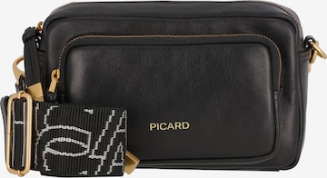 Picard Umhängetasche 'Soulmate' in Schwarz: Vorderseite