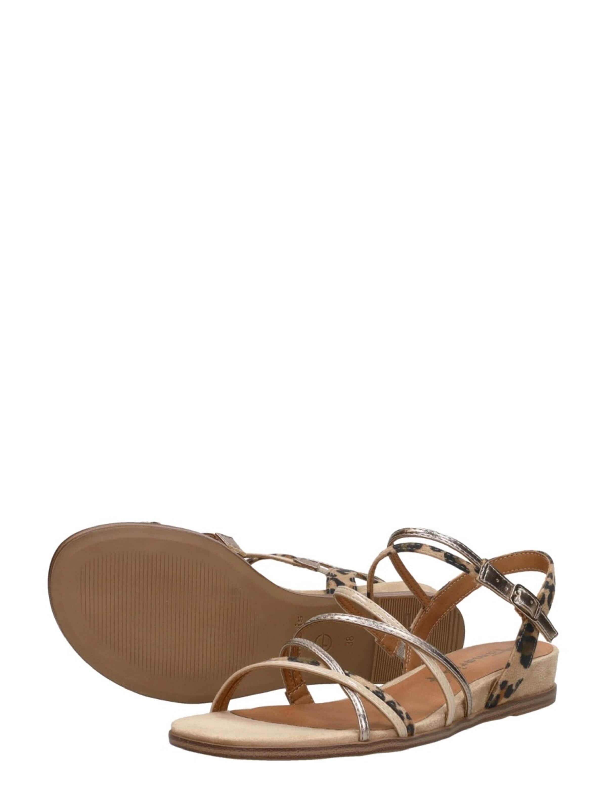 Sandales 'Sandalen Plat' Tamaris en marron