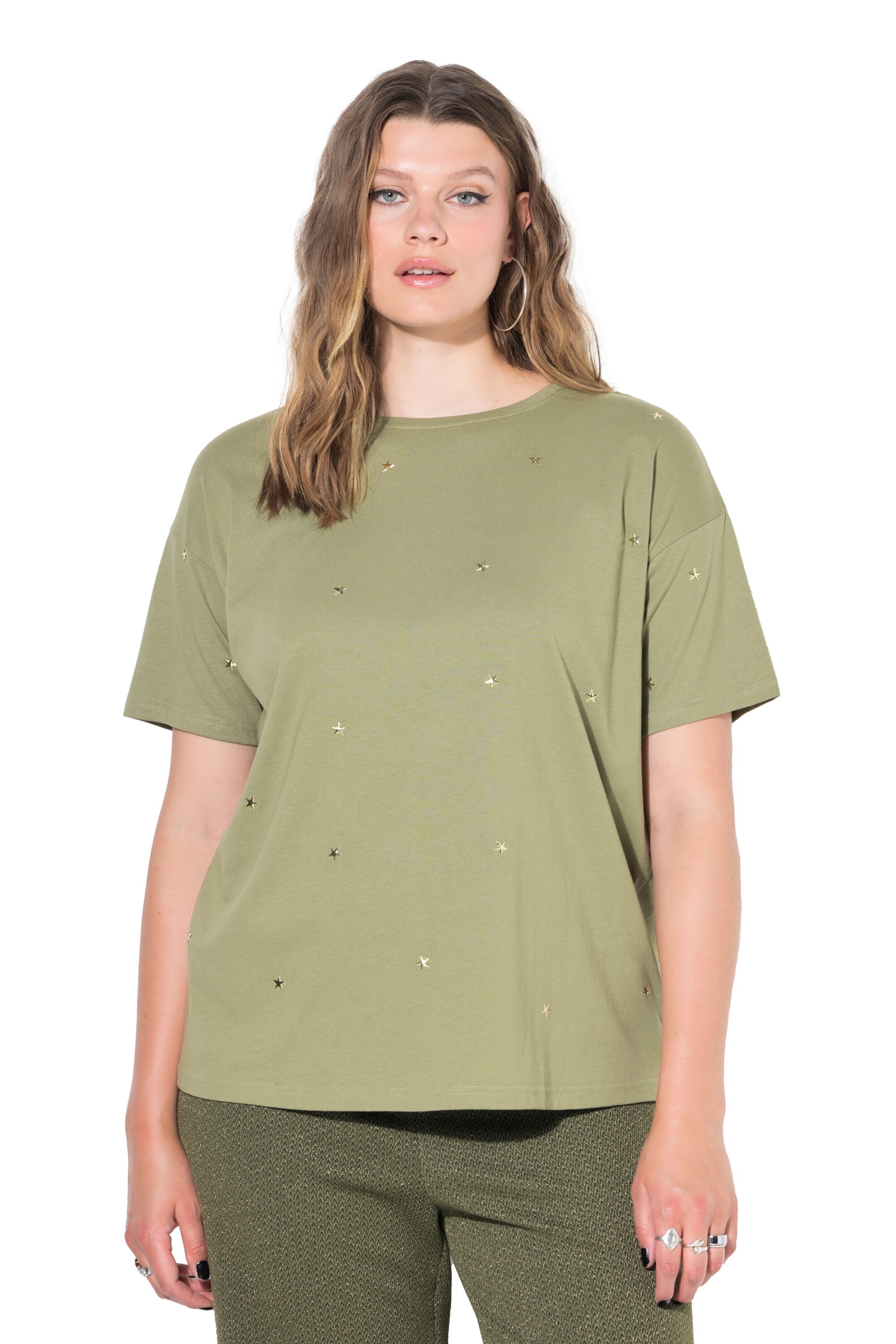 Studio Untold Shirt in Grün: Vorderseite