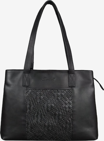 Benthill Handtasche in Schwarz: Vorderseite