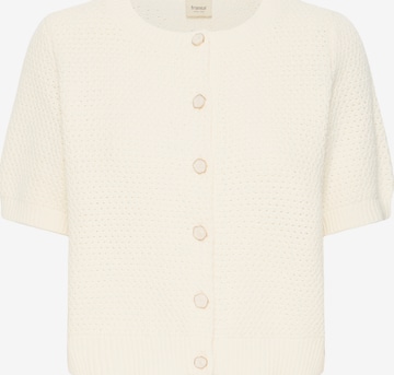 balta Fransa Kardiganas 'FRARALYN': priekis