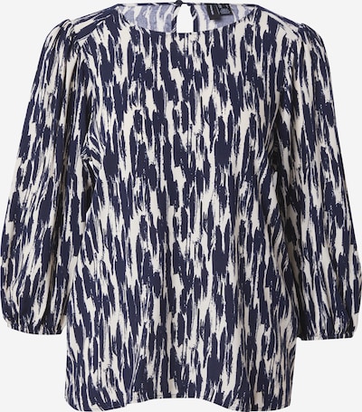 VERO MODA Blusa 'EASY JOY' em bege / azul noturno, Vista do produto