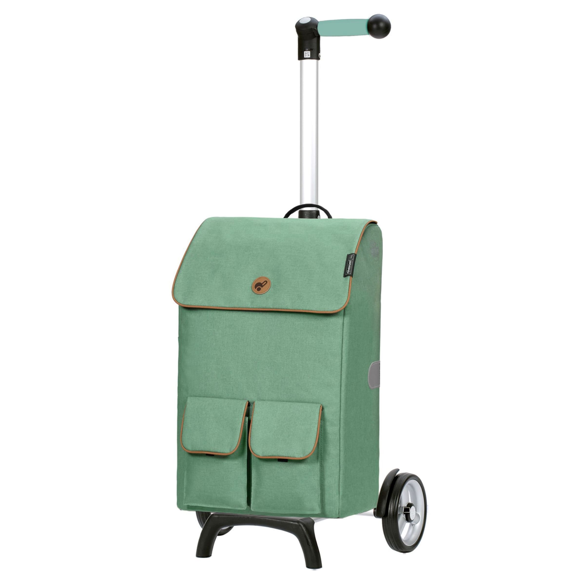 Andersen Shopper Trolley 'Ipek' in Grün: Vorderseite