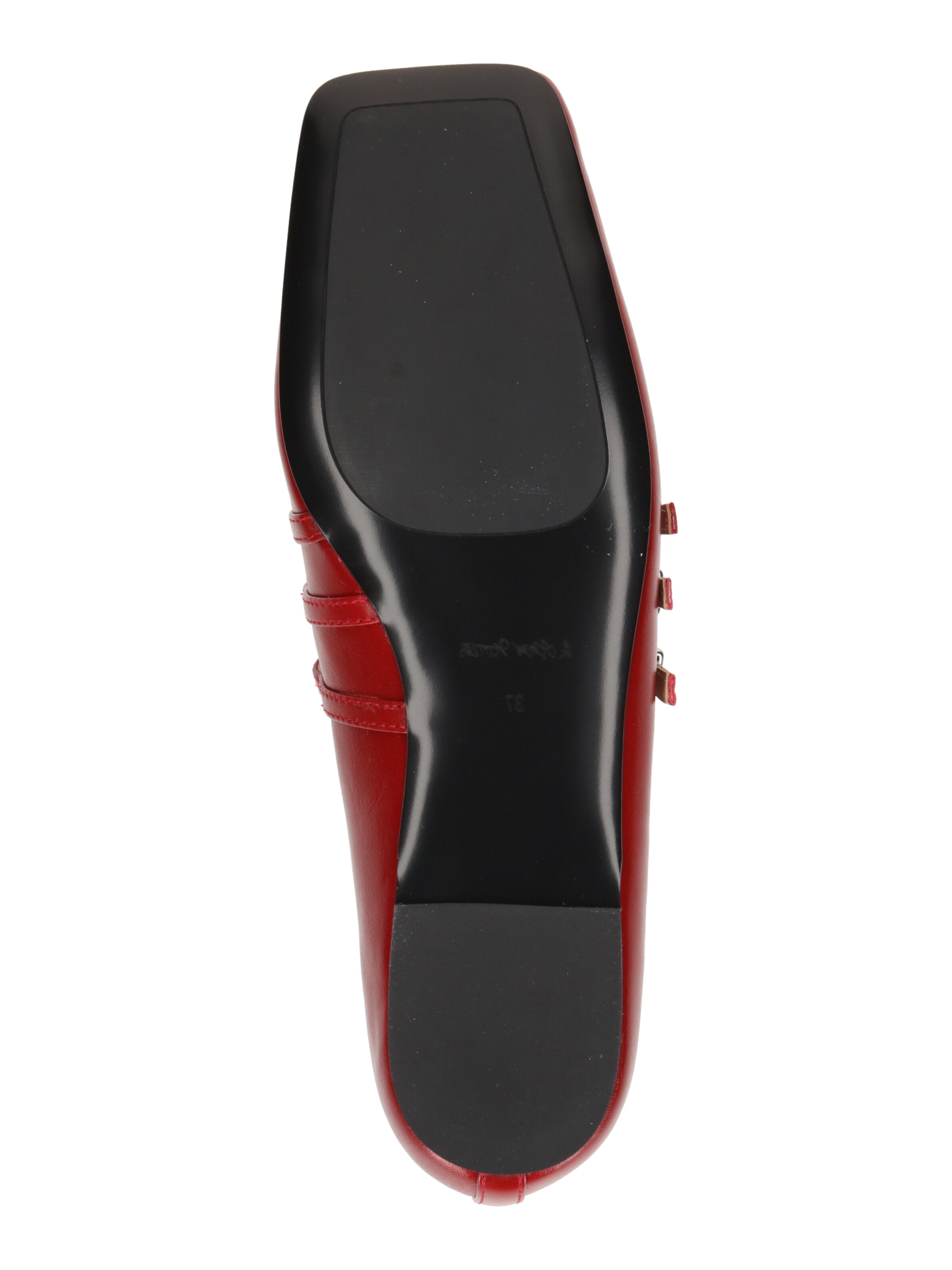 Ballerina con cinturino di & Other Stories in rosso