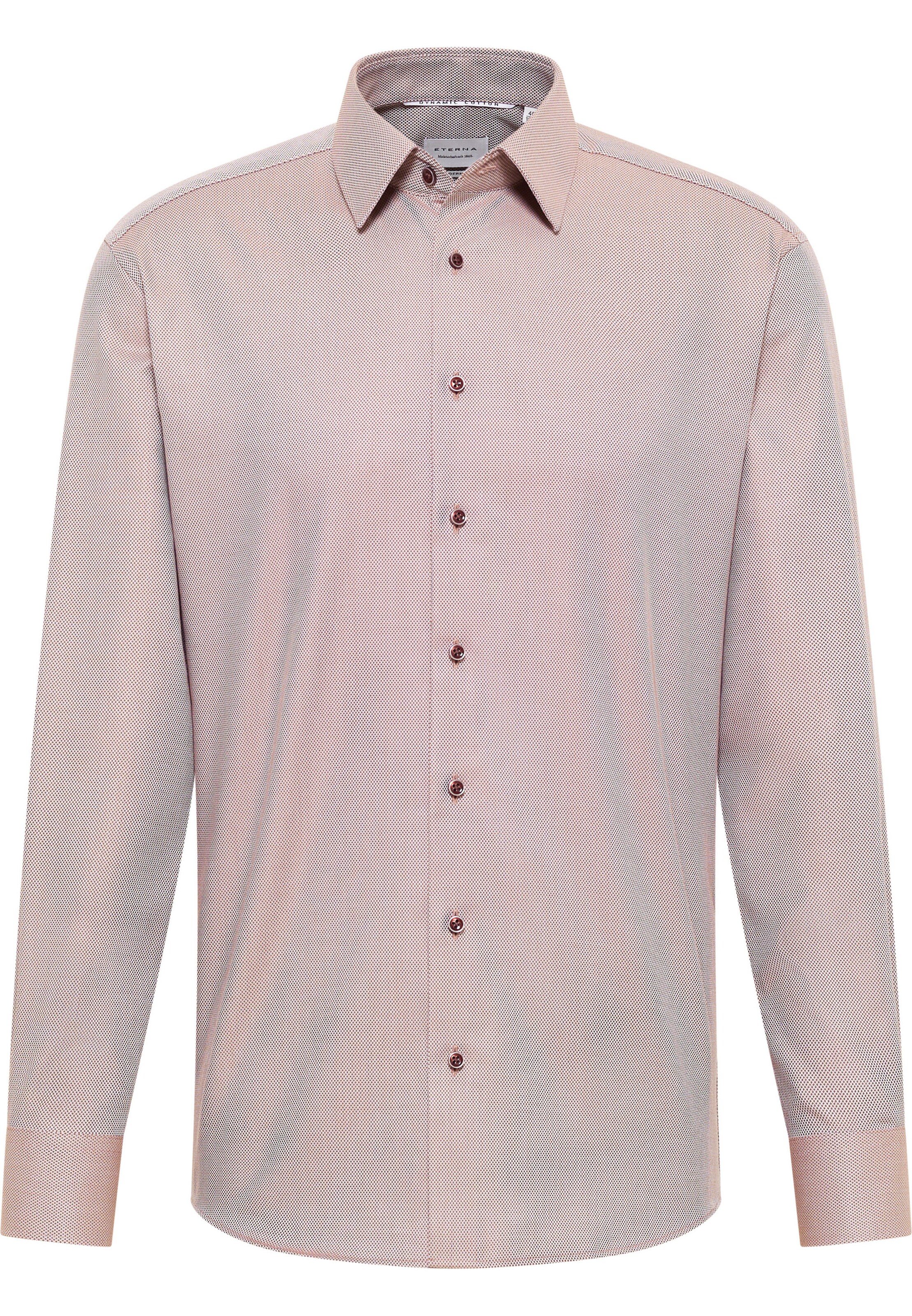 ETERNA Overhemd in Beige: voorkant