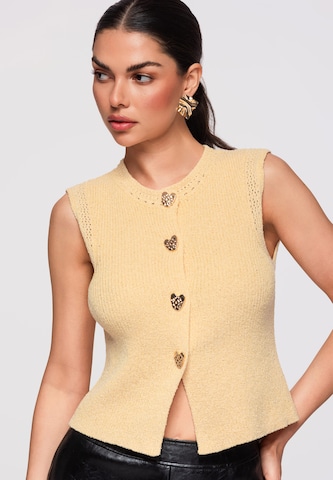 Ombre Shirt in Geel