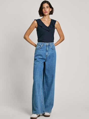 Pepe Jeans Top 'Millie' in Blue