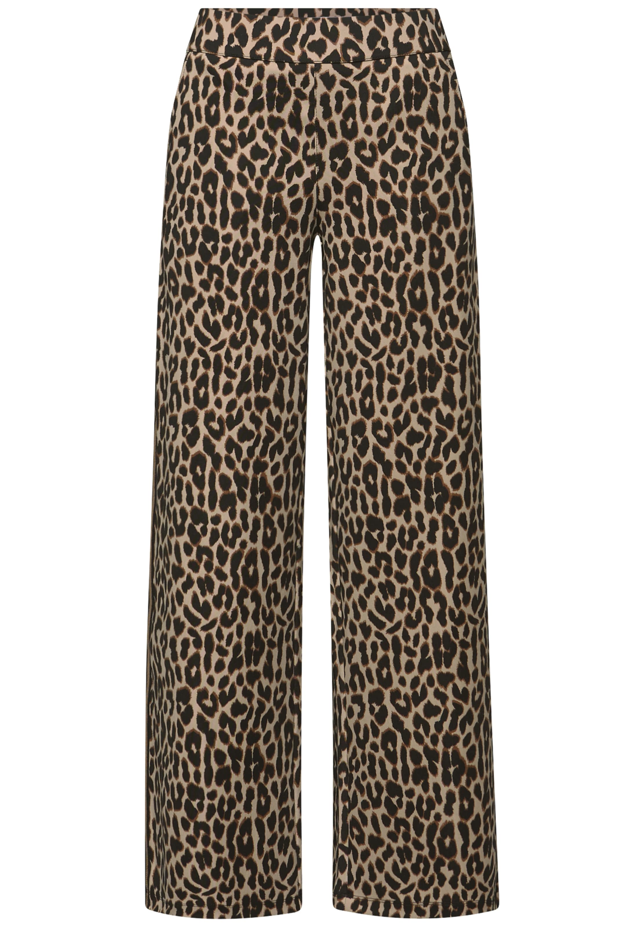 Street One Studio Loosefit Hose in Schwarz: Vorderseite