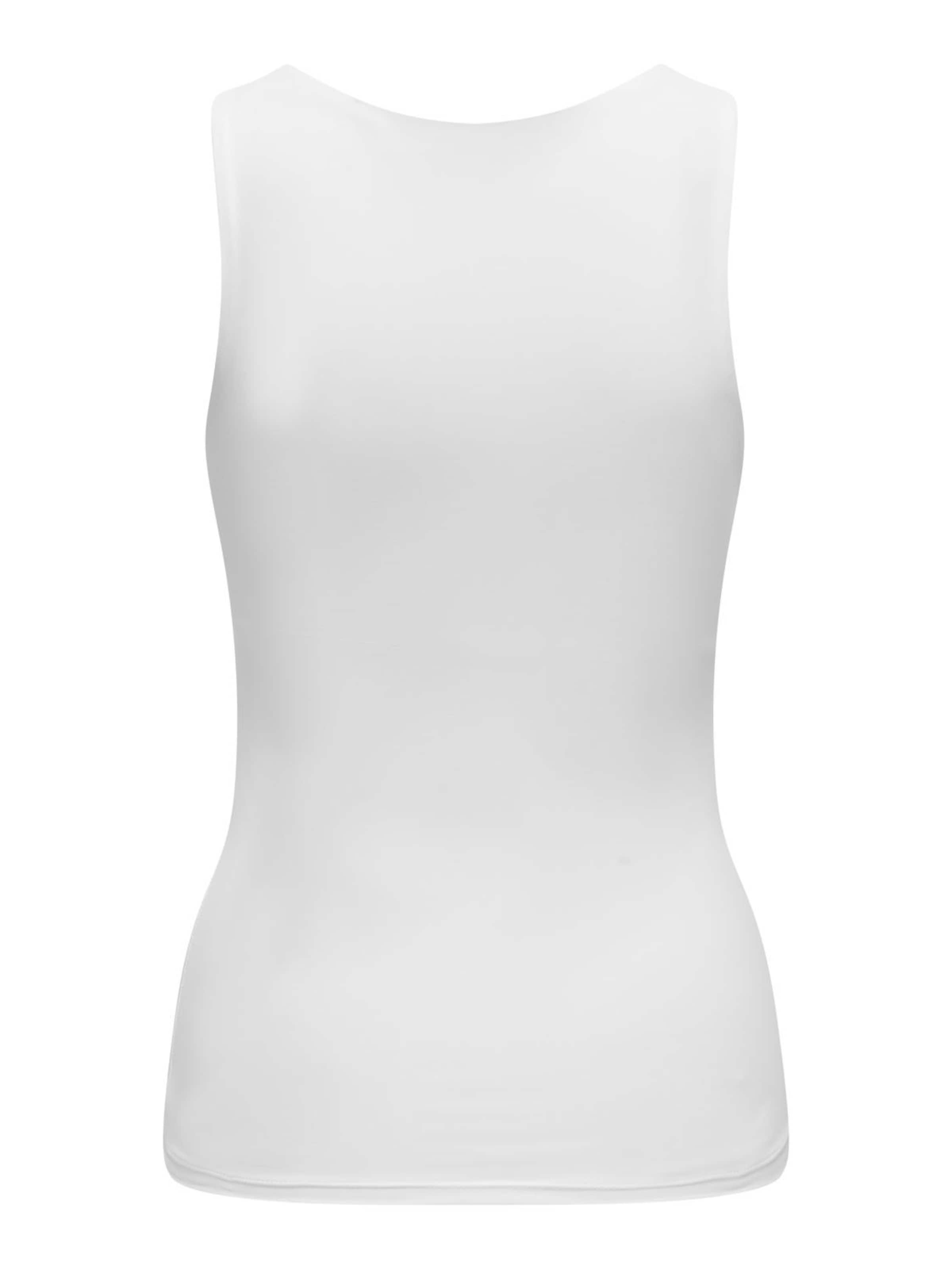 ONLY Top w kolorze biały