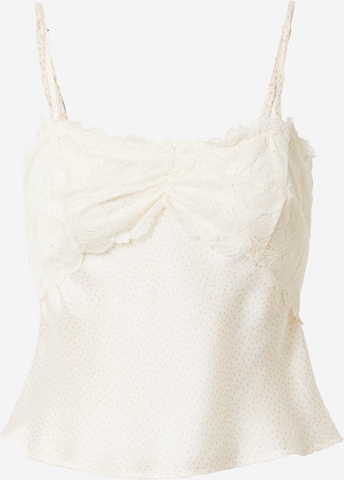 Free People Nattskjorte i beige: forside