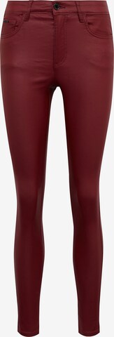 Orsay Skinny Pants in Red: front