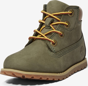 žalia TIMBERLAND Auliniai batai: priekis