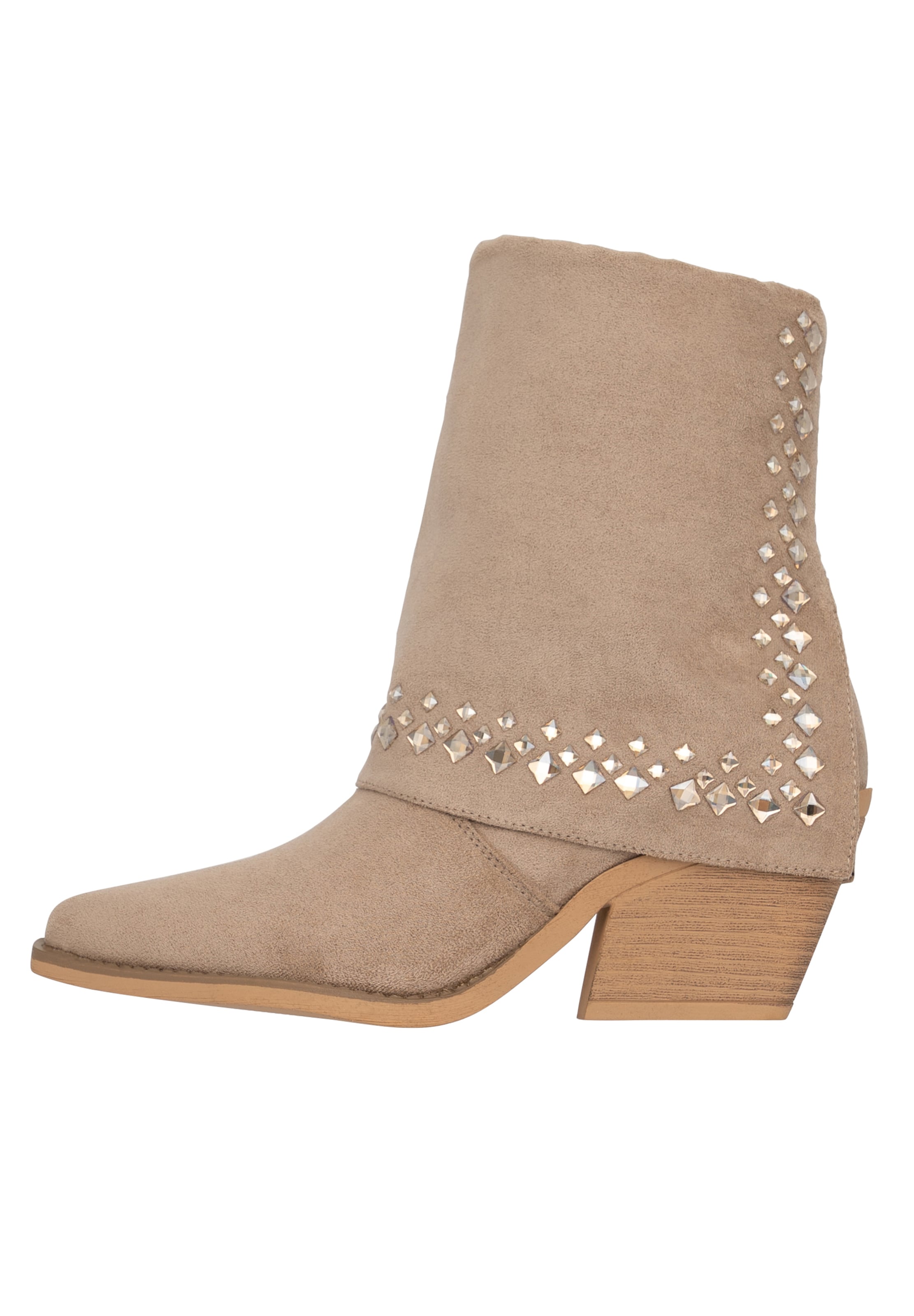 Salinyang Booties in Beige