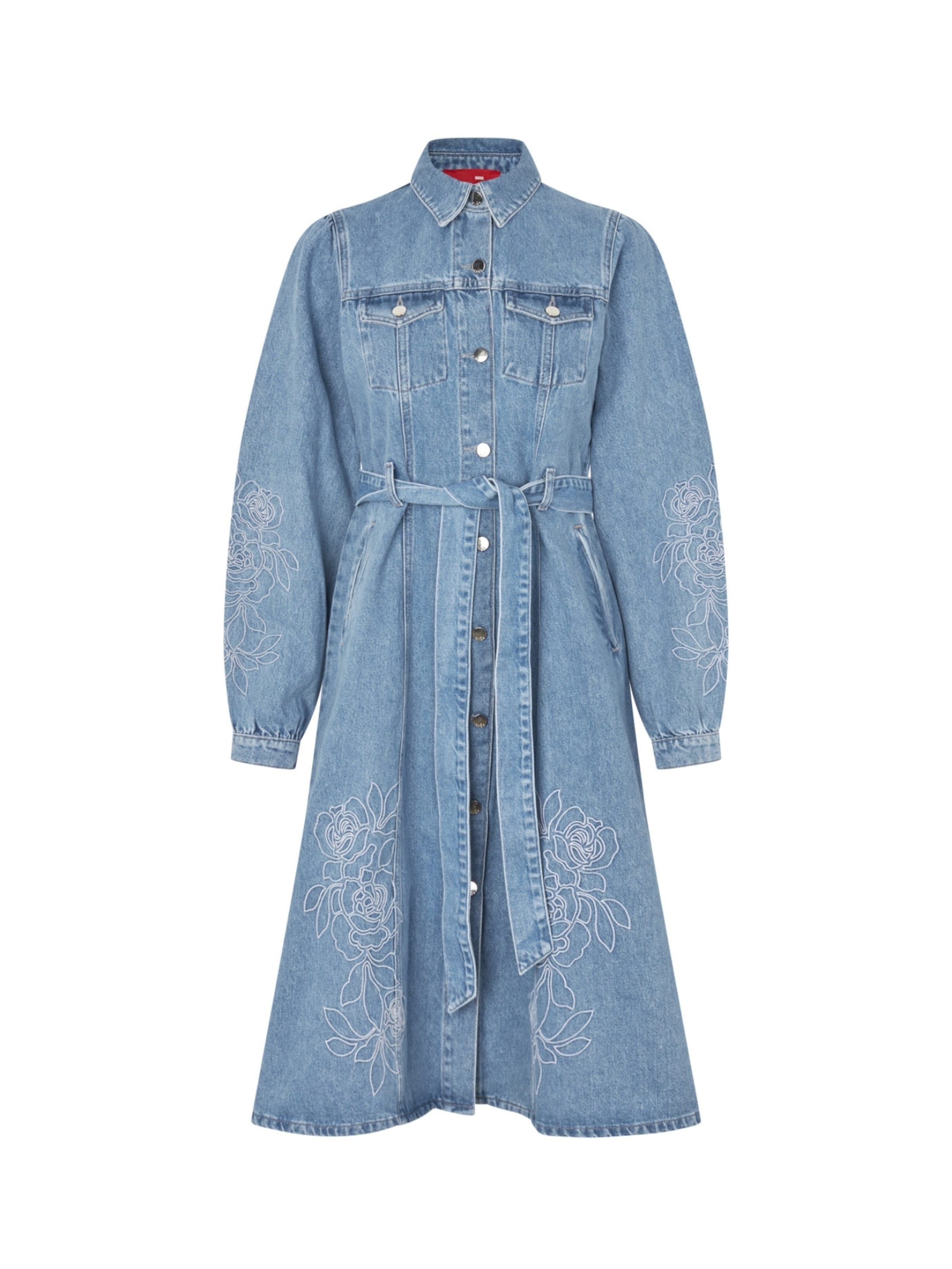 Crās Dress ' Celinecras ' in Blue: front