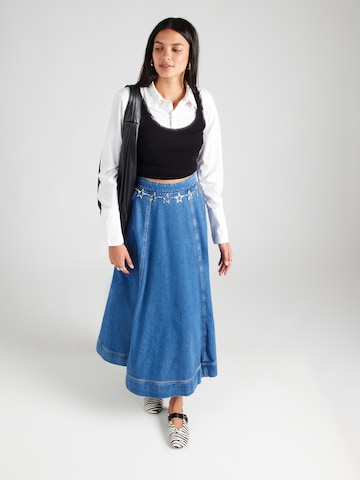 Gonna di TOPSHOP in blu