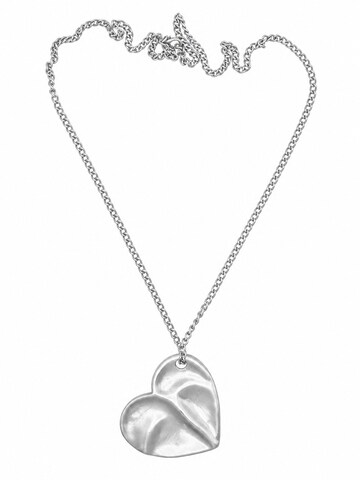 COLLEZIONE ALESSANDRO Necklace 'Cuore' in Silver