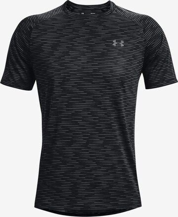 UNDER ARMOUR Funktionsshirt in Schwarz: predná strana