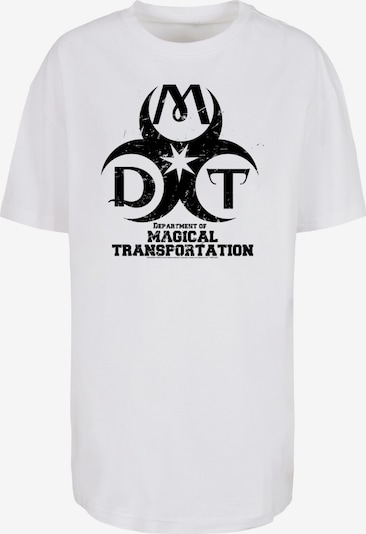 F4NT4STIC T-Shirt 'Harry Potter Department Of Magical Transportation' in schwarz / weiß, Produktansicht