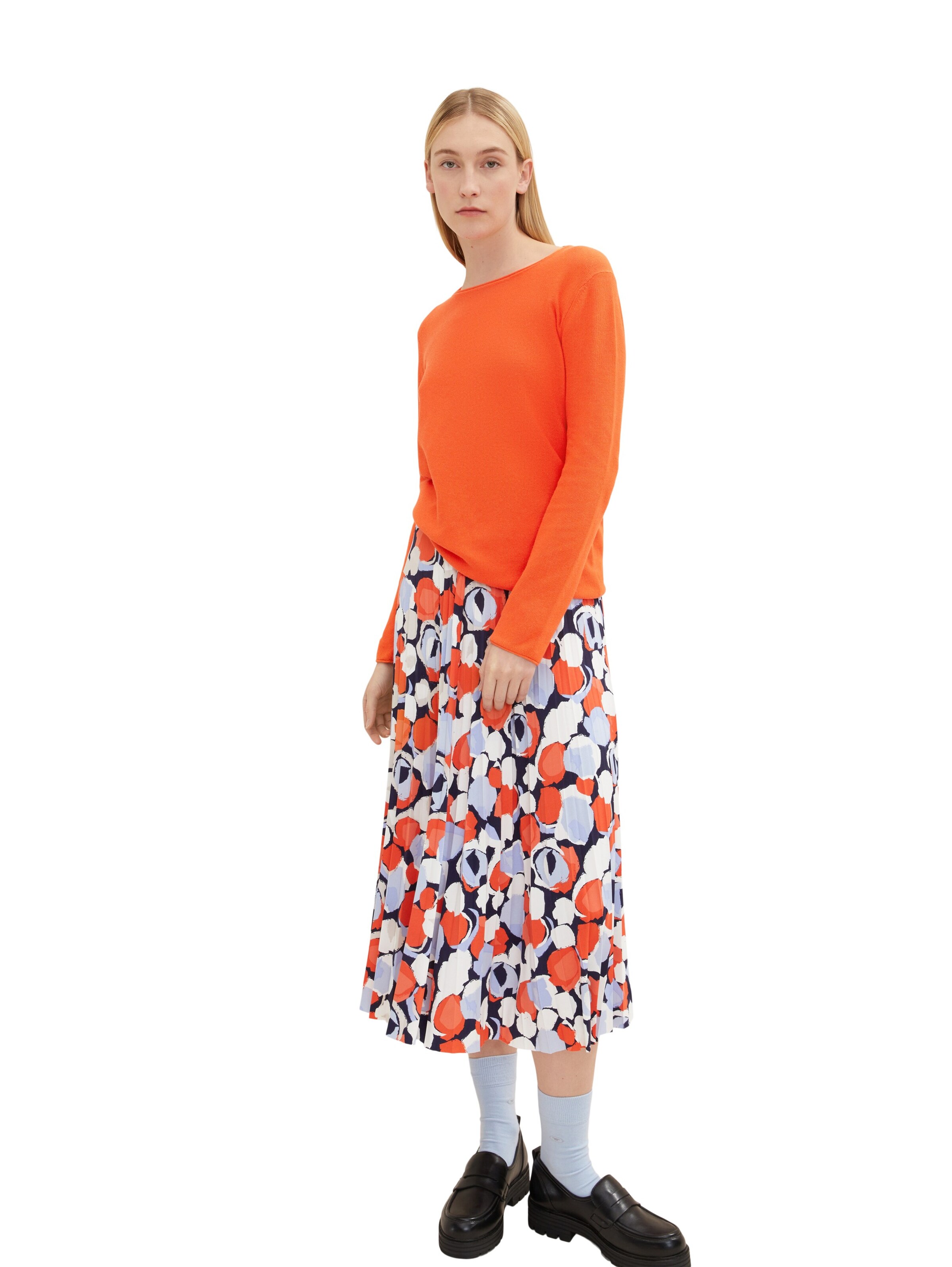 TOM TAILOR - Pullover em vermelho