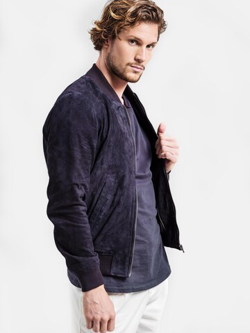 18N62 Between-season jacket 'NEAnglo' in Blue