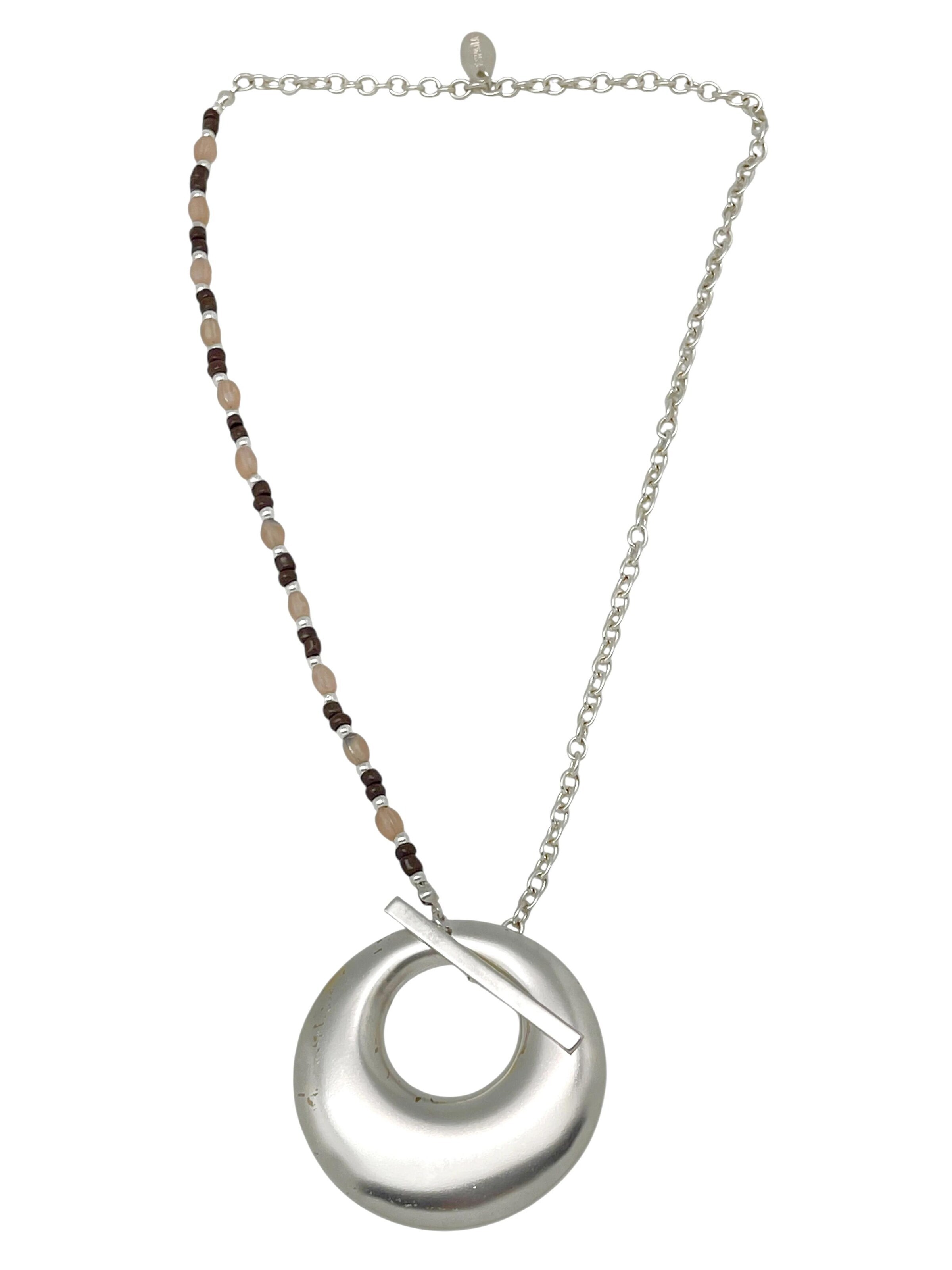 Gloria Mago Necklace 'MyHole' in Silver