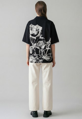 Vertere Berlin Comfort Fit Πουκάμισο 'Morph' σε μαύρο