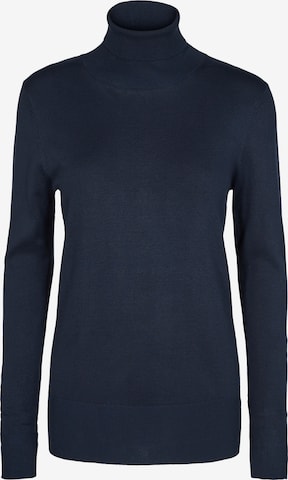 Pull-over 'Astrid' Kaffe en bleu : devant