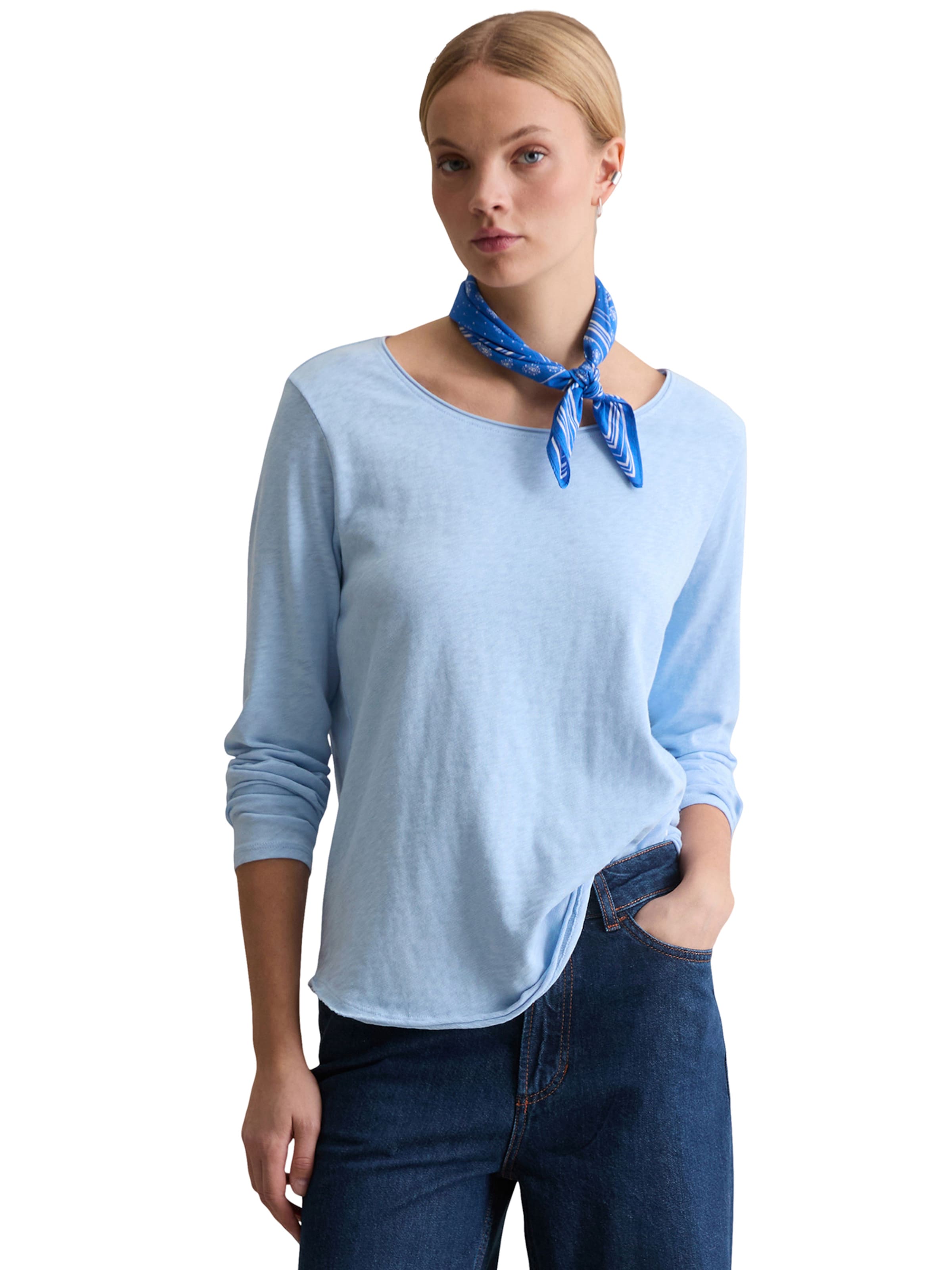 T-shirt Marc O'Polo DENIM en bleu : devant