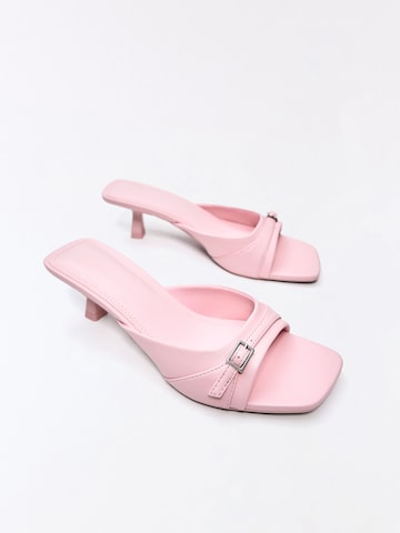 Bershka Papucs - rózsaszín