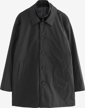 NextPrijelazni kaput - crna boja: prednji dio