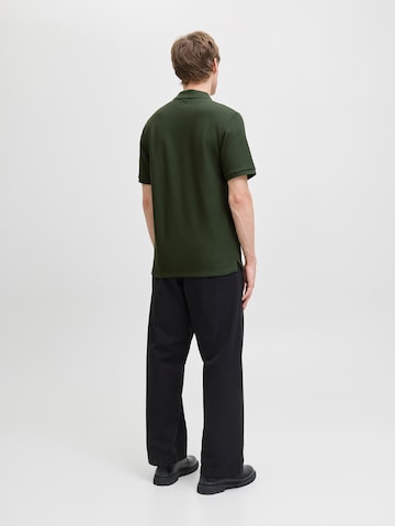 JACK & JONES Tričko 'JJEAUSTIN' - Zelená
