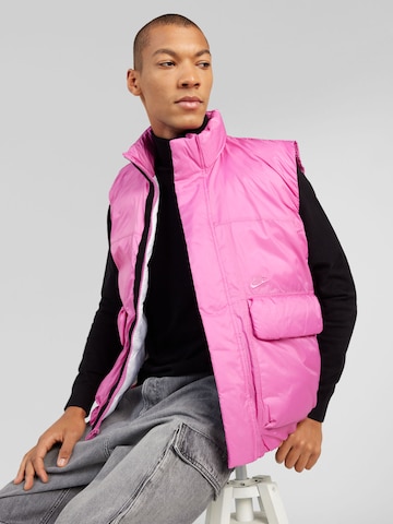 Gilet di Nike Sportswear in rosa