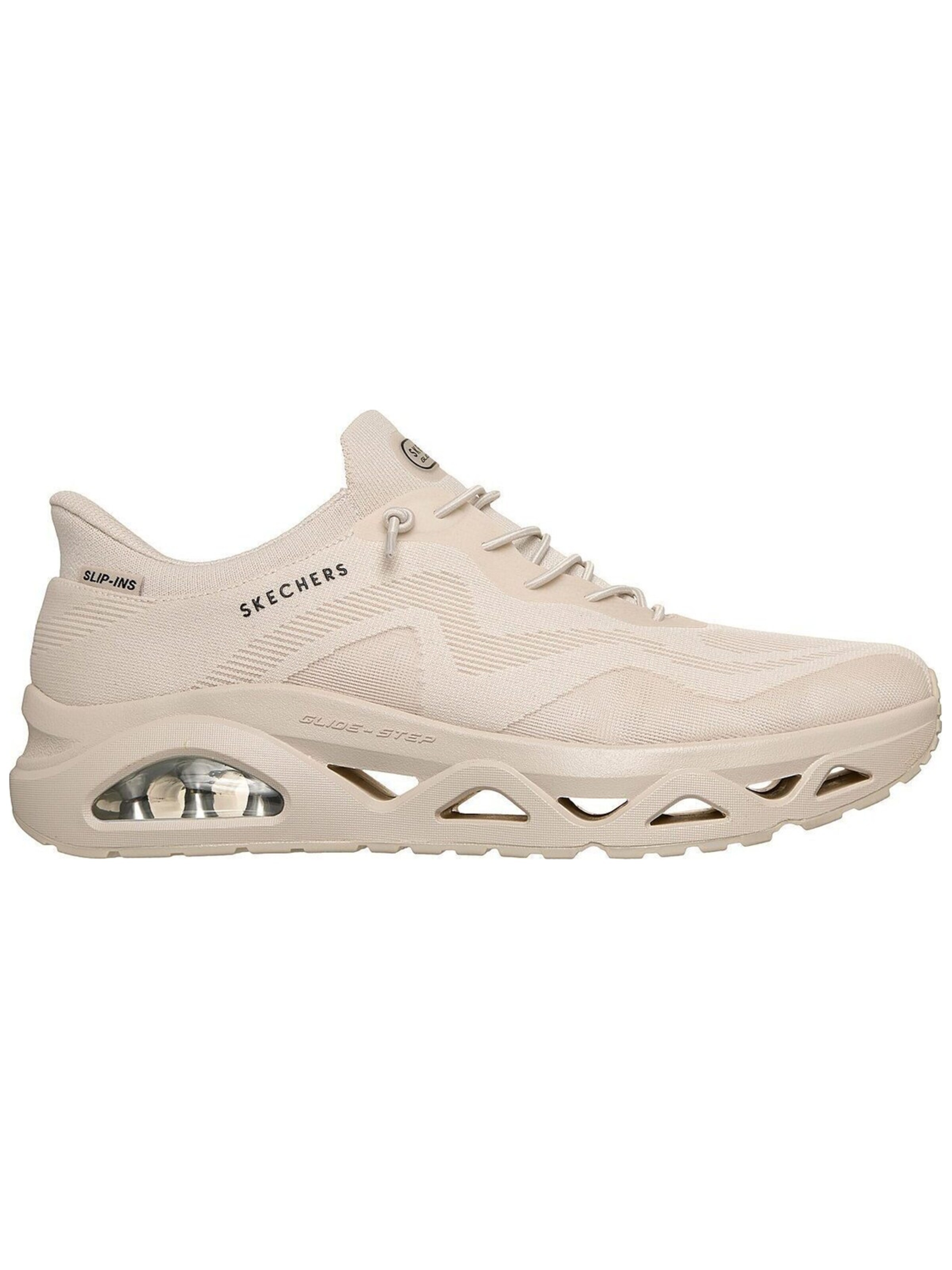 Sneaker bassa 'UNO GLIDE-STEP-AIR GLIDERS' di SKECHERS in bianco