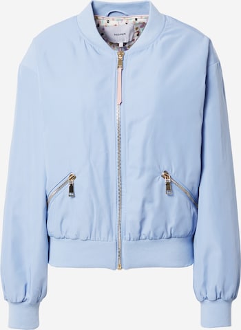 NÜMPH Between-Season Jacket in Blue: front