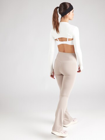évasé Pantalon de sport 'Sense' Aim'n en beige