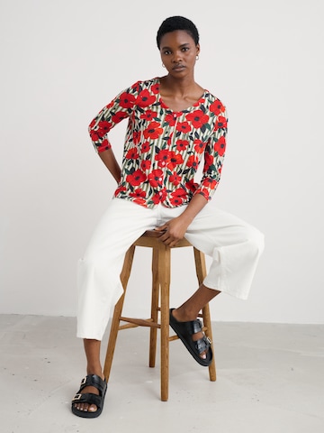 Camicia da donna di Seasalt Cornwall in rosso