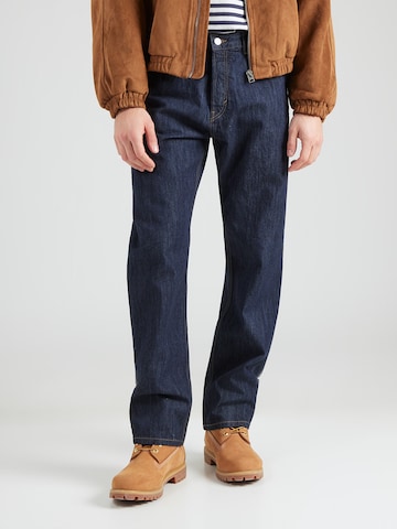 Regular Jean 'Space Seven' WEEKDAY en bleu : devant