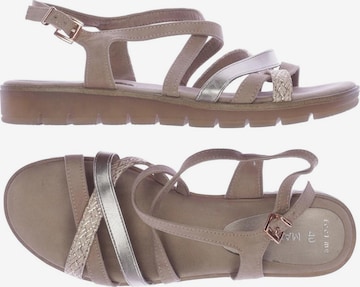 MARCO TOZZI Sandalen 40 in Beige: predná strana