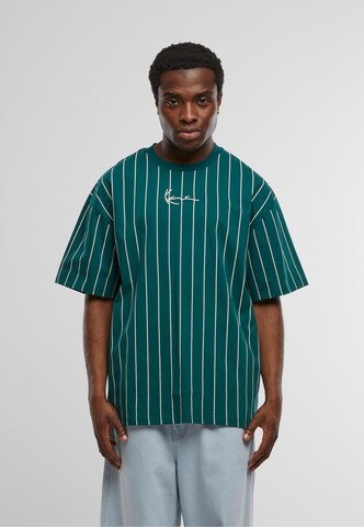 Karl Kani T-Shirt 'Essential' in Grün: Vorderseite