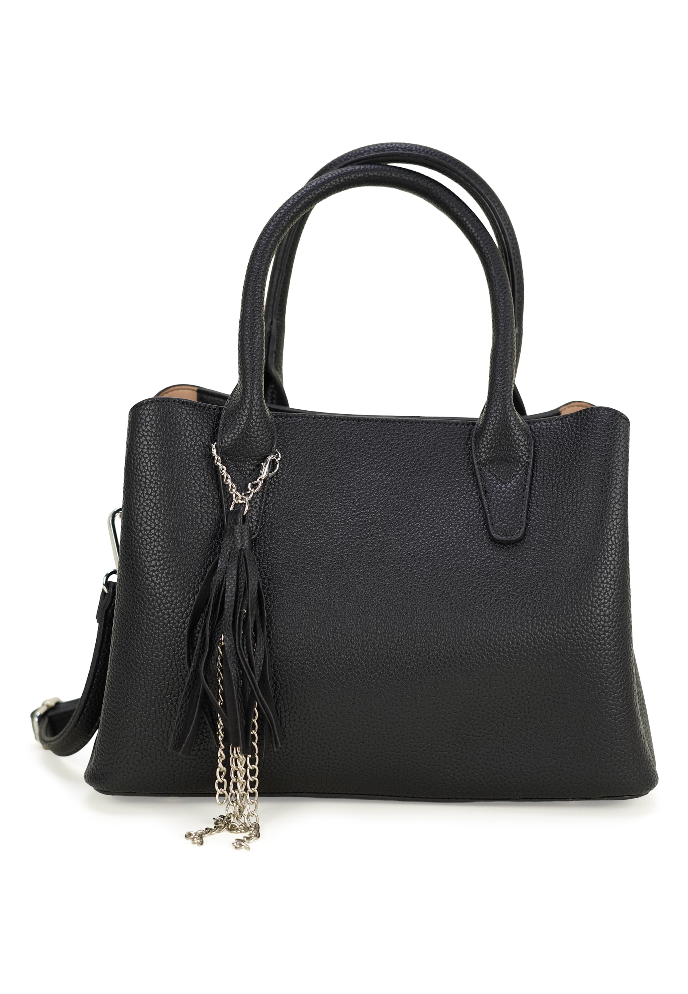 HARPA Handtasche 'ZENDA' in Schwarz: Vorderseite