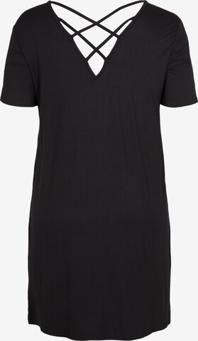 Zizzi Summer Dress 'Cassy' in Black