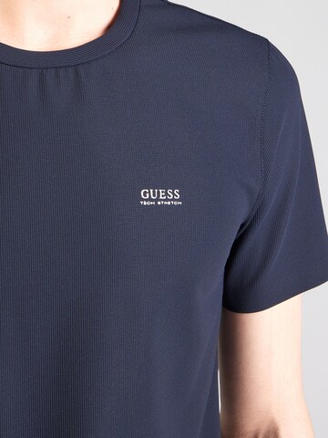 GUESS - Camiseta 'TECH STRETCH' en azul