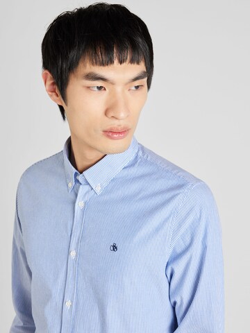 SCOTCH & SODA Slim fit Button Up Shirt 'Essential' in Blue